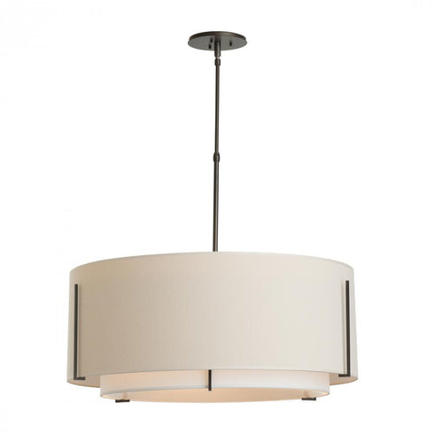 Hubbardton Forge Exos Large Double Shade Pendant Model: 139610-SKT-STND-82-SE2290-SE2899