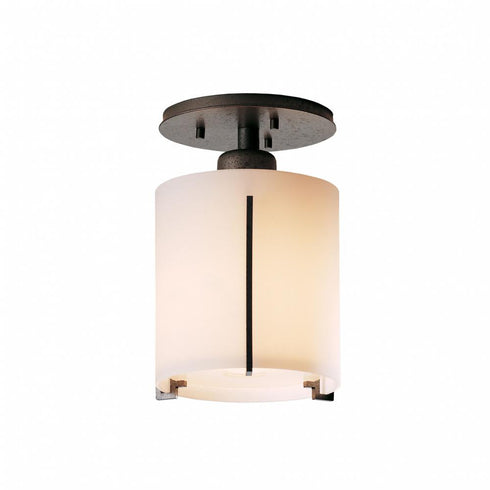 Hubbardton Forge Exos Round Semi Flush Model: 123775-SKT-86-GG0140