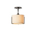 Hubbardton Forge Exos Single Shade Semi Flush Model: 126498-SKT-03-SA1099