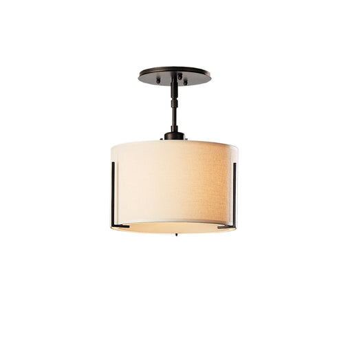 Hubbardton Forge Exos Single Shade Semi Flush Model: 126498-SKT-14-SJ1099