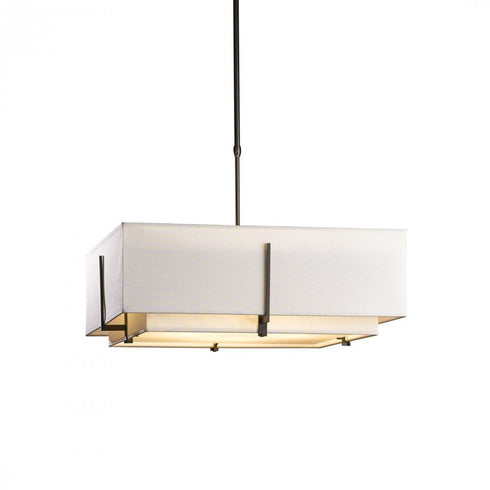 Hubbardton Forge Exos Square Large Double Shade Pendant Model: 139635-SKT-STND-84-SE2012-SJ2401