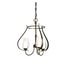 Hubbardton Forge Flora 3 Arm Chandelier Model: 103047-SKT-85-GG0303