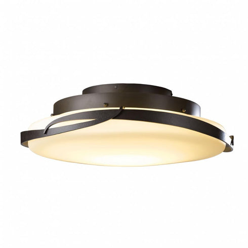 Hubbardton Forge Flora LED Flush Mount Model: 126742-LED-14-GG0437