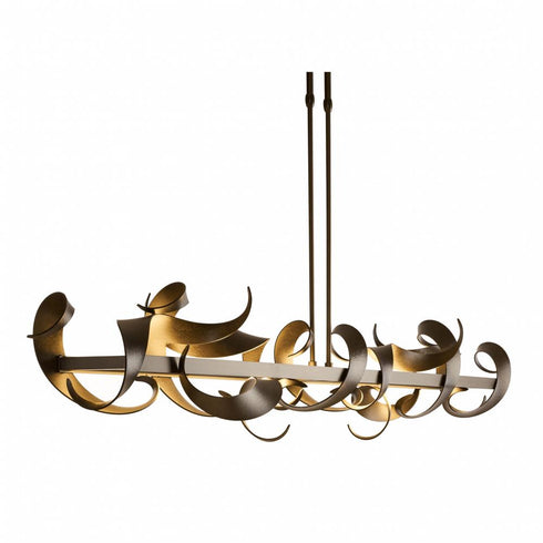 Hubbardton Forge Folio Large LED Pendant Model: 137689-LED-LONG-14
