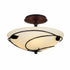 Hubbardton Forge Forged Leaves Semi Flush Model: 126712-SKT-85-GG0048