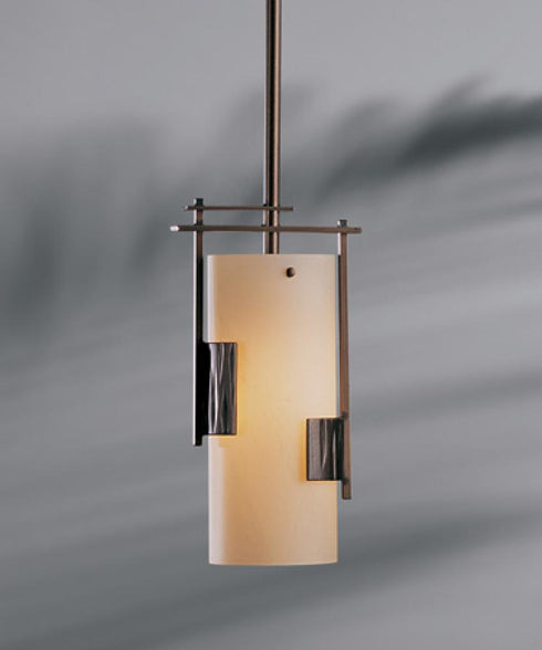 Hubbardton Forge Fullered Impressions Mini Pendant Model: 185400-FLU-STND-03-GG0075