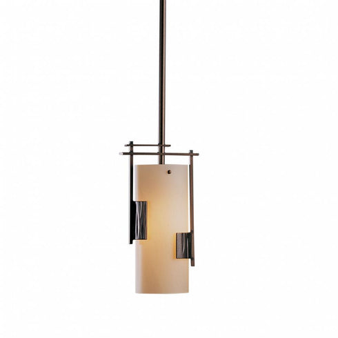 Hubbardton Forge Fullered Impressions Mini Pendant Model: 185400-SKT-LONG-25-GG0075
