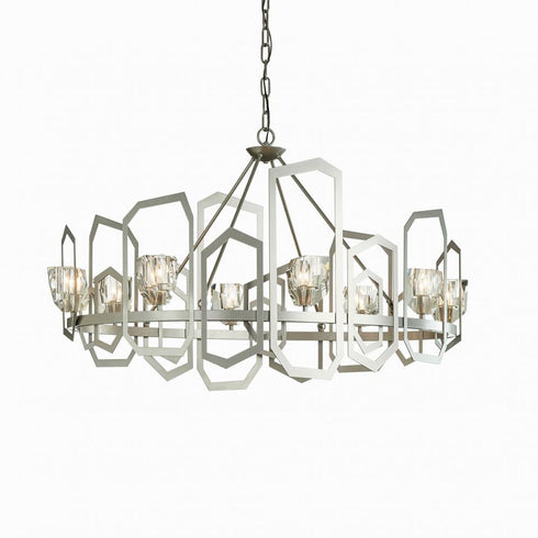 Hubbardton Forge Gatsby Chandelier Model: 105020-SKT-14-CR