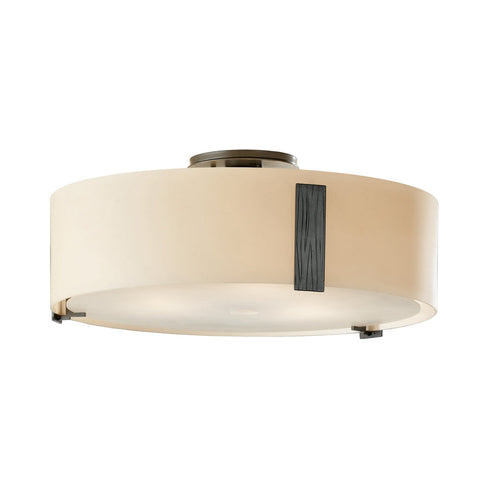 Hubbardton Forge Impressions Large Semi Flush Model: 126751-SKT-86-GG0216