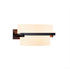 Hubbardton Forge Kakomi 1 Light Sconce Model: 207821-SKT-03-GG0105