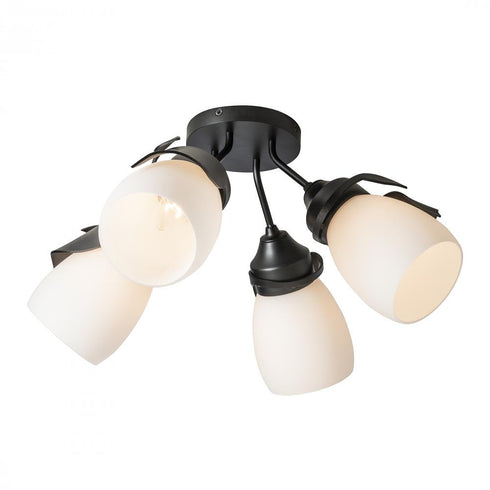 Hubbardton Forge Lapas 4 Light Semi Flush Model: 121371-SKT-10-GG0330
