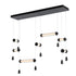 Hubbardton Forge Libra 7 Light Double Linear LED Pendant Model: 139101-LED-STND-07-ZM0696