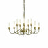 Hubbardton Forge Lisse 10 Arm Chandelier Model: 106030-SKT-25