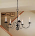 Hubbardton Forge Lisse 10 Arm Chandelier Model: 106030-SKT-25