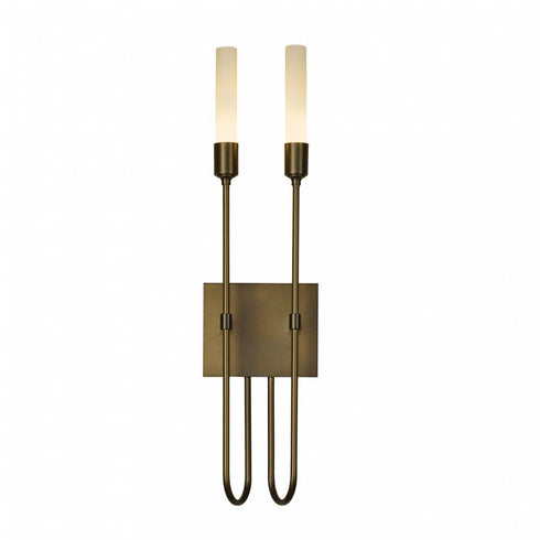 Hubbardton Forge Lisse 2 Light Sconce Model: 203053-SKT-82