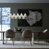 Hubbardton Forge Mobius 10 Light Rectangular Pendant Model: 131202-SKT-STND-82-SH1987