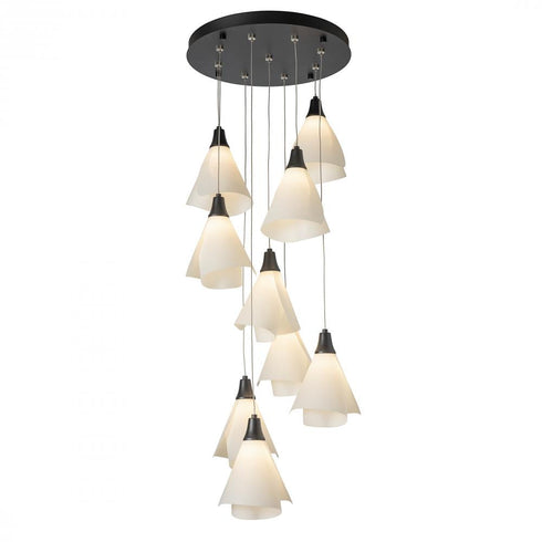 Hubbardton Forge Mobius 9 Light Round Pendant Model: 131102-SKT-STND-86-SH1987