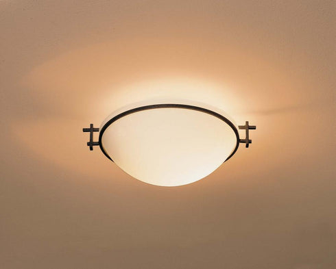 Hubbardton Forge Moonband Semi Flush Model: 124251-SKT-82-GG0045