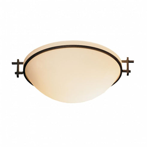 Hubbardton Forge Moonband Semi Flush Model: 124251-SKT-82-GG0045