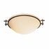 Hubbardton Forge Moonband Semi Flush Model: 124251-SKT-85-GG0045