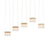 Hubbardton Forge More Cowbell LED Pendant Model: 136570-LED-STND-14-WD-YE0560