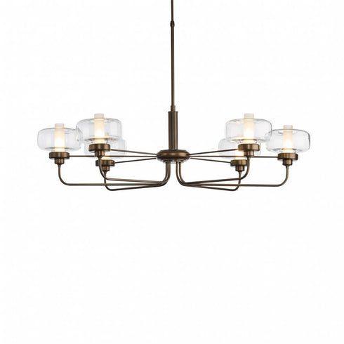 Hubbardton Forge New Traditional Nola Pendant Model: 137840-SKT-LONG-07-YE0592