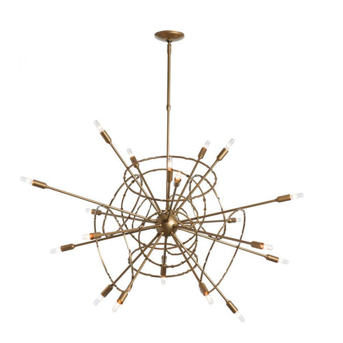 Hubbardton Forge Olympus 20 Light Starburst Pendant Model: 131600-SKT-STND-85