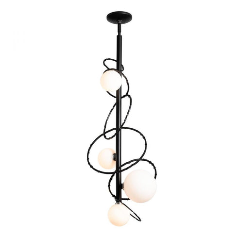 Hubbardton Forge Olympus Vertical Pendant Model: 131606-SKT-LONG-20-GG0712
