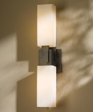 Hubbardton Forge Ondrian 2 Light Sconce Model: 207801-SKT-03-GG0351