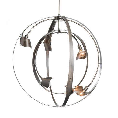 Hubbardton Forge Orion 1 Pipe Triple Pendant Model: 136437-SKT-SHRT-10