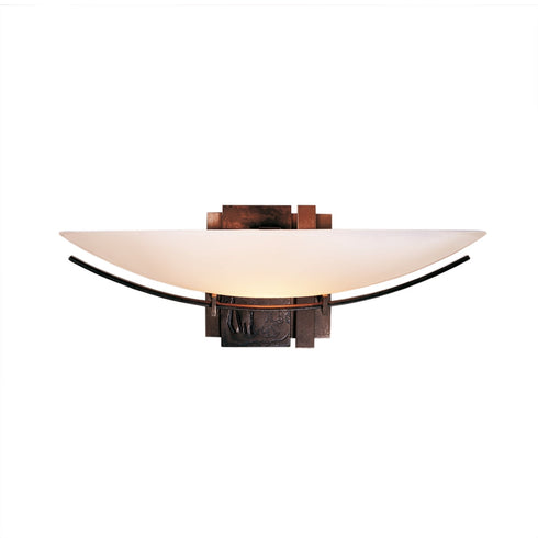 Hubbardton Forge Oval Impressions Sconce Model: 207370-SKT-20-GG0090