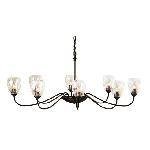 Hubbardton Forge Oval Large 8 Arm Chandelier Model: 101309-SKT-82-LL0083