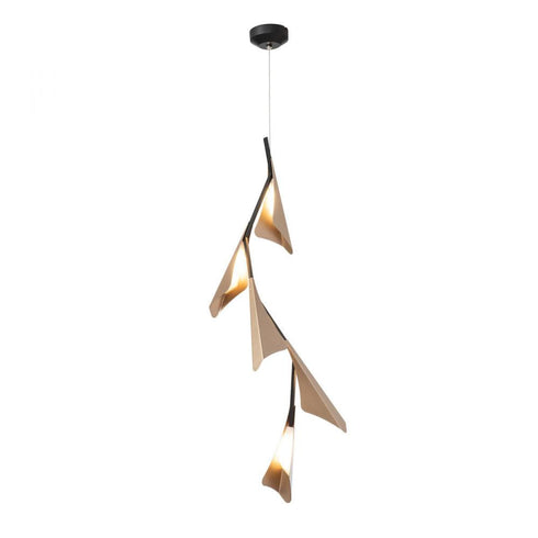 Hubbardton Forge Plume 5 Light LED Pendant Model: 135006-LED-STND-10-84