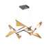 Hubbardton Forge Plume 8 Light LED Pendant Model: 135007-LED-STND-10-10