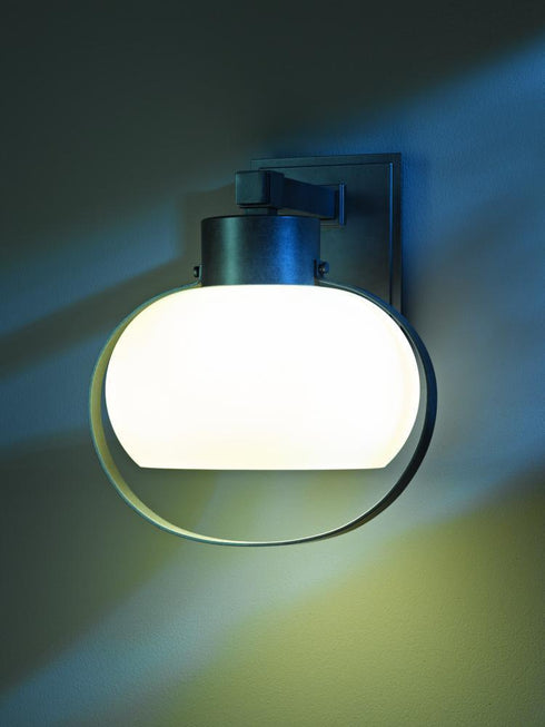 Hubbardton Forge Port Large Outdoor Sconce Model: 304305-SKT-10-GG0372