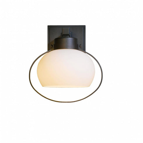 Hubbardton Forge Port Small Outdoor Sconce Model: 304301-SKT-10-GG0356