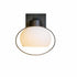 Hubbardton Forge Port Small Outdoor Sconce Model: 304301-SKT-10-GG0356