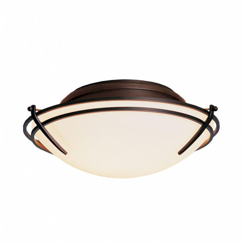 Hubbardton Forge Presidio Tryne Flush Mount Model: 124402-SKT-86-GG0098