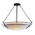 Hubbardton Forge Presidio Tryne Large Semi Flush Model: 124442-SKT-25-GG0054
