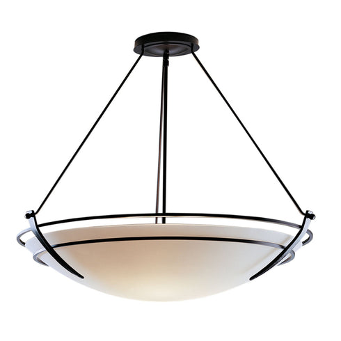Hubbardton Forge Presidio Tryne Large Semi Flush Model: 124442-SKT-86-GG0054