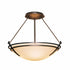Hubbardton Forge Presidio Tryne Semi Flush Model: 124422-SKT-14-GG0047