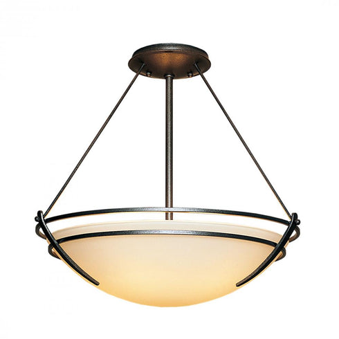 Hubbardton Forge Presidio Tryne Semi Flush Model: 124432-SKT-86-GG0020