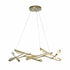 Hubbardton Forge Quill Large LED Pendant Model: 135005-LED-STND-82