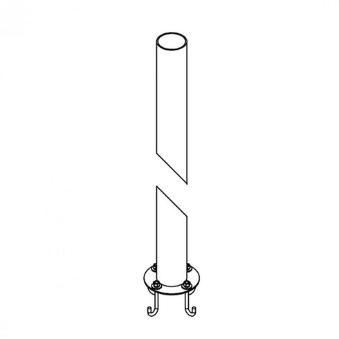 Hubbardton Forge Round Post Outdoor Model: 390271-07