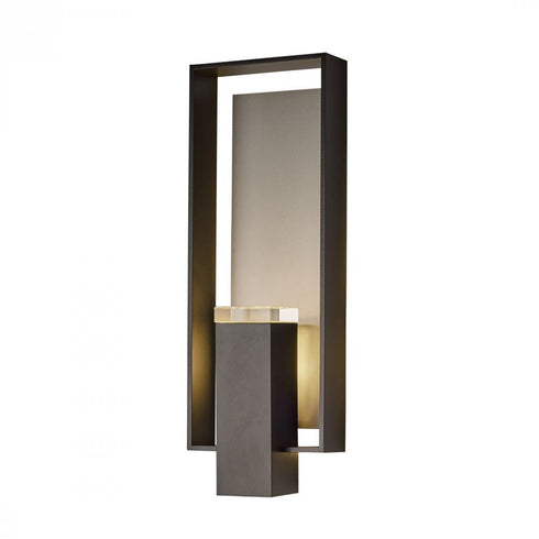 Hubbardton Forge Shadow Box Large Outdoor Sconce Model: 302605-SKT-10-10-ZM0546