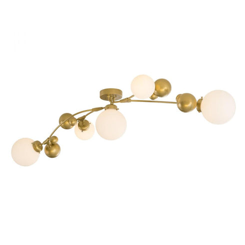 Hubbardton Forge Sprig Semi Flush Model: 128715-SKT-86-GG0639