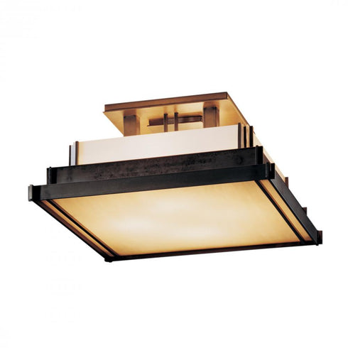Hubbardton Forge Steppe Small Semi Flush Model: 123705-SKT-03-BB0416