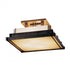 Hubbardton Forge Steppe Small Semi Flush Model: 123705-SKT-03-BB0416