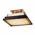 Hubbardton Forge Steppe Small Semi Flush Model: 123705-SKT-03-BB0416