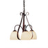 Hubbardton Forge Sweeping Taper 3 Arm Chandelier Model: 101441-SKT-85-LL0001